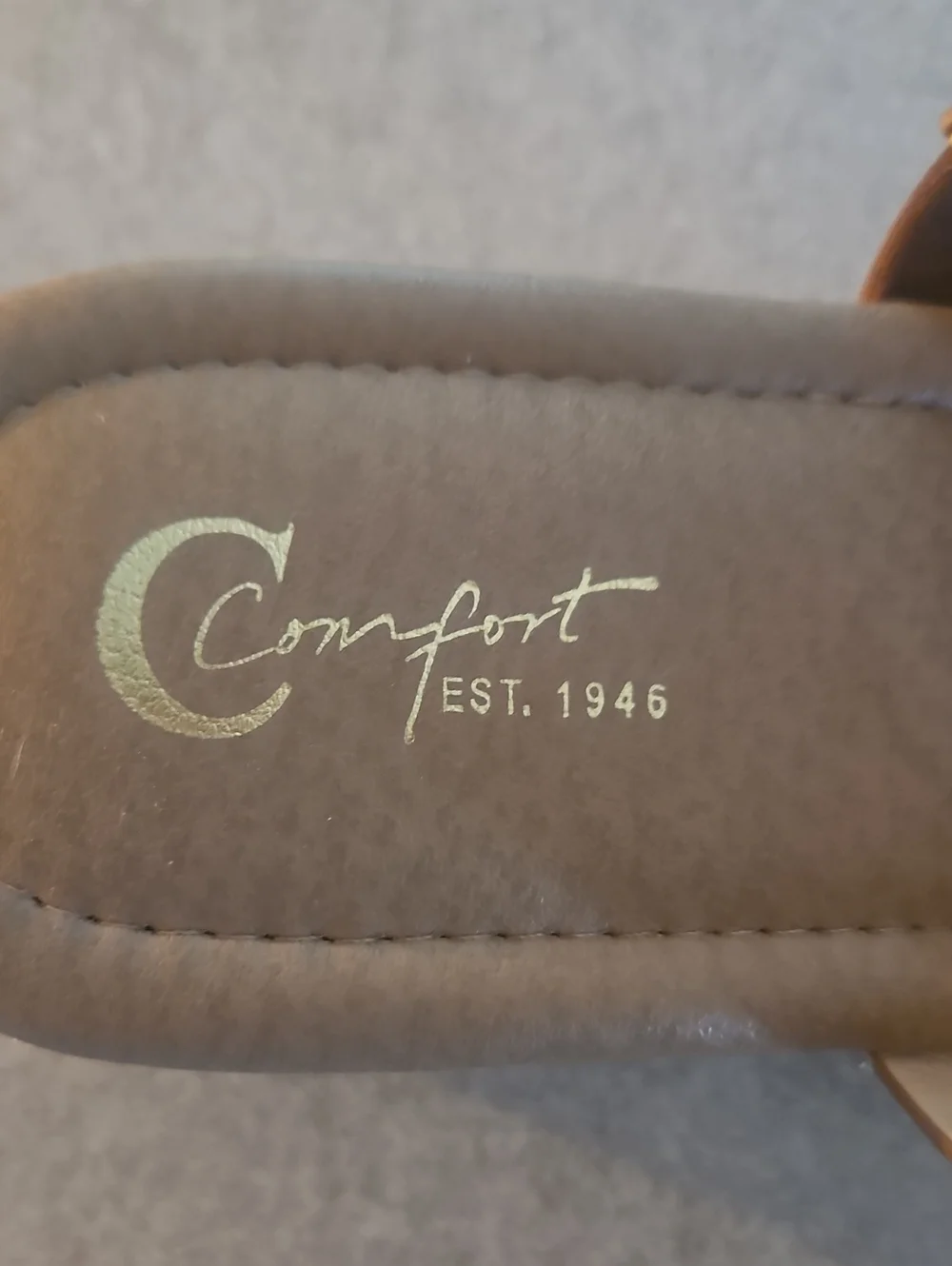 Cato Comfort Leopard-Print With Gold Accent Wedge Sandals - Brown